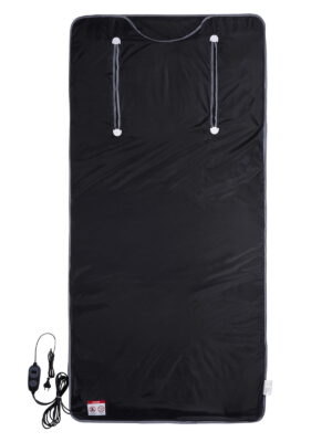 Infrarødt saunatæppe med lynlås til hjemmebrug